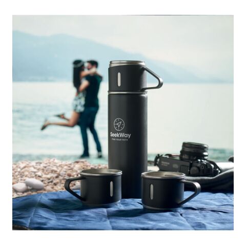 Double wall bottle and cup set