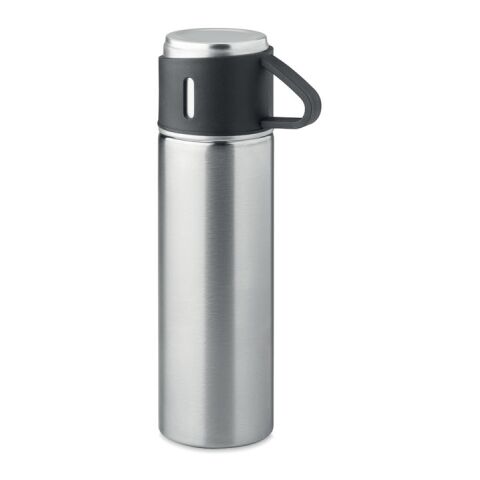 Double wall bottle 420 ml matt silver | Without Branding | not available | not available | not available
