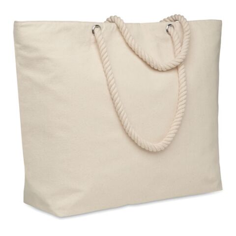 Beach cooler bag in cotton beige | Without Branding | not available | not available | not available