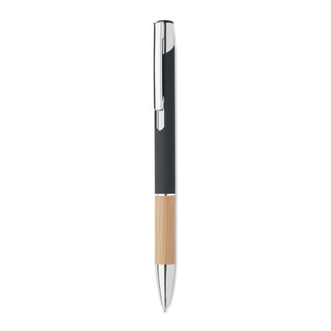Push button aluminium &amp; wood pen black | Without Branding | not available | not available