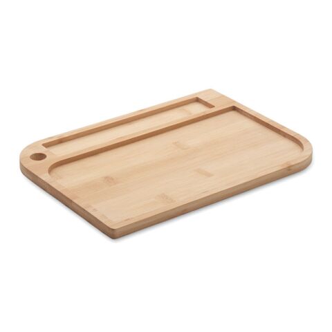 Meal plate in bamboo