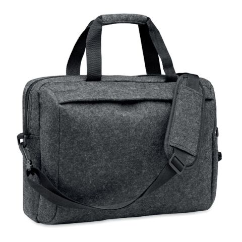 15 inch RPET felt laptop bag grey | Without Branding | not available | not available | not available