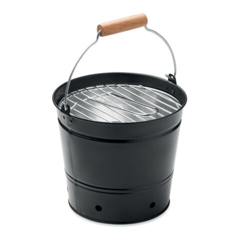 Portable bucket barbecue black | Without Branding | not available | not available
