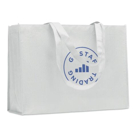 Gusset non-woven shopping bag