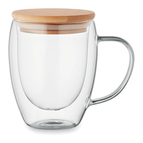Classic double wall mug 300ml transparent | Without Branding | not available | not available | not available