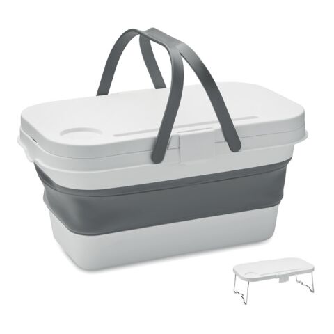 Collapsible picnic basket white | Without Branding | not available | not available