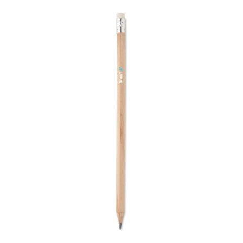 Natural pencil with eraser wood | No Branding | not available | not available