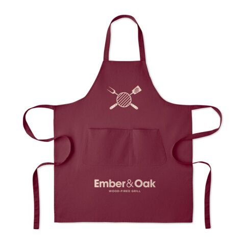 Organic cotton apron 240 gr/m²