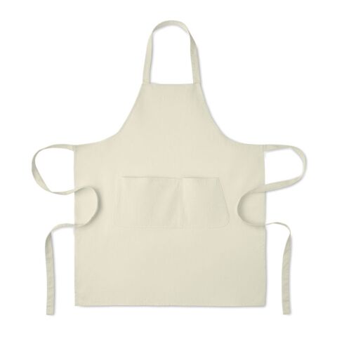 Organic cotton apron 240 gr/m² Off White | No Branding | not available | not available | not available