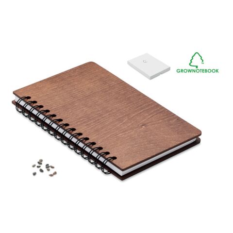 A5 Birch tree GROWBOOK™ brown | Without Branding | not available | not available
