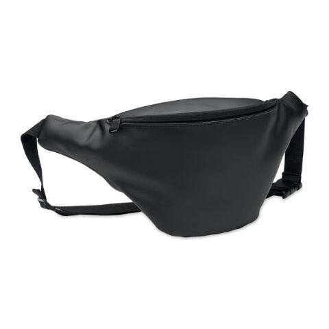 Soft PU waist bag black | Without Branding | not available | not available