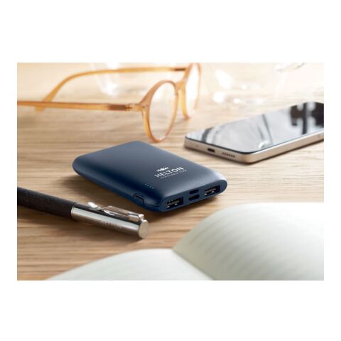 Power bank 5000 mAh navy blue | No Branding | not available | not available | not available
