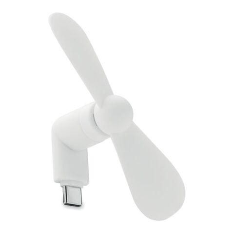 Portable USB-C fan white | No Branding | not available | not available