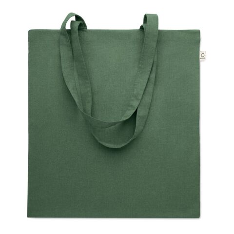 Recycled cotton shopping bag Dark green | No Branding | not available | not available | not available