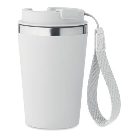 Double wall tumbler 350 ml white | No Branding | not available | not available | not available