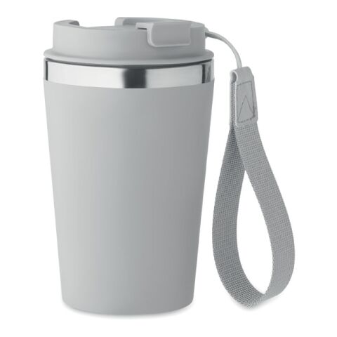 Double wall tumbler 350 ml grey | No Branding | not available | not available | not available