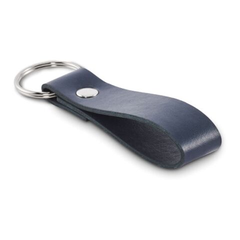 PU loop key ring navy blue | No Branding | not available | not available