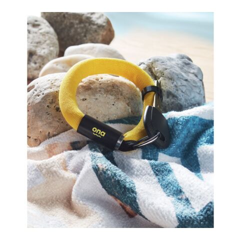 Floating wristband key ring yellow | No Branding | not available | not available