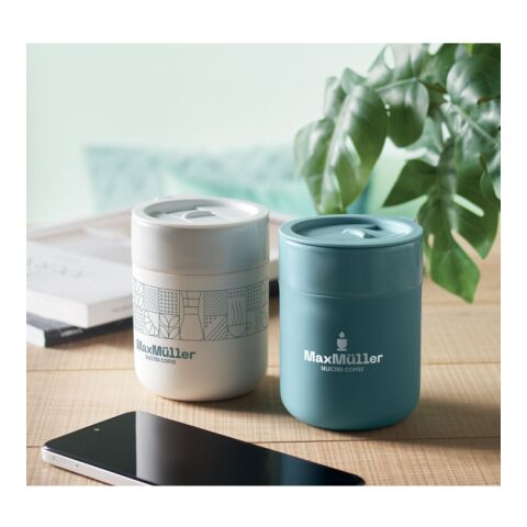 Ceramic tumbler 330 ml petrol | No Branding | not available | not available