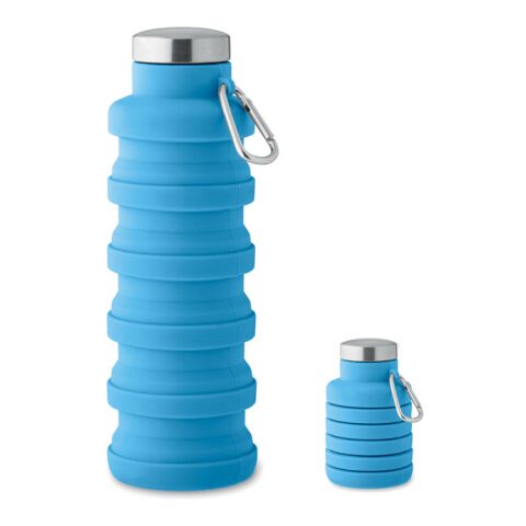 Collapsible bottle 500ml heaven blue | No Branding | not available | not available