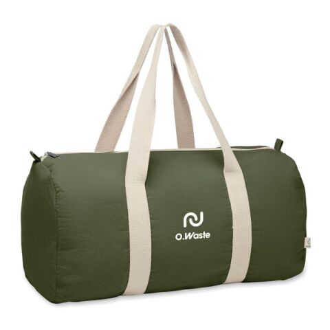 Recycled cotton sports bag Army Green | No Branding | not available | not available | not available