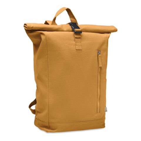 Roll top backpack 390 gr/m² Ochre | No Branding | not available | not available | not available