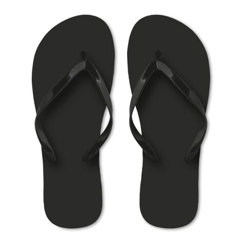 EVA beach slippers M black | No Branding