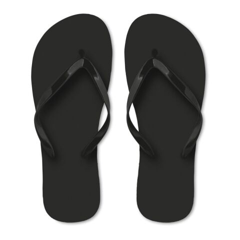 EVA beach slippers L black | No Branding
