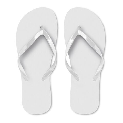EVA beach slippers L white | No Branding | not available | not available