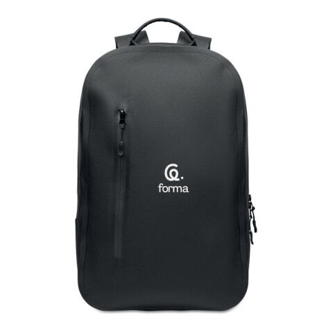 300D RPET computer backpack black | No Branding | not available | not available | not available
