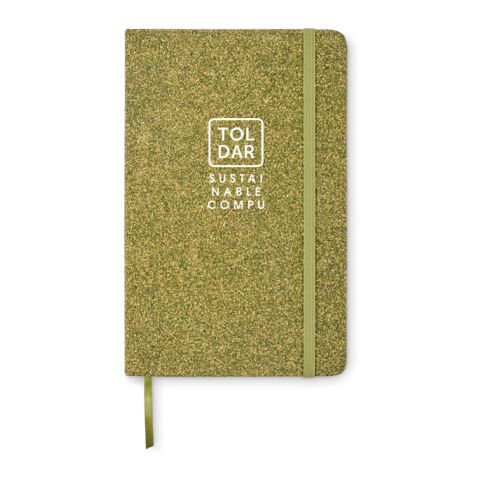 A5 notebook with hard cover green | No Branding | not available | not available | not available