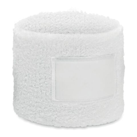 Wristband in polycotton white | No Branding | not available | not available | not available