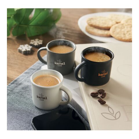 Ceramic espresso cup 40 ml white | No Branding | not available | not available