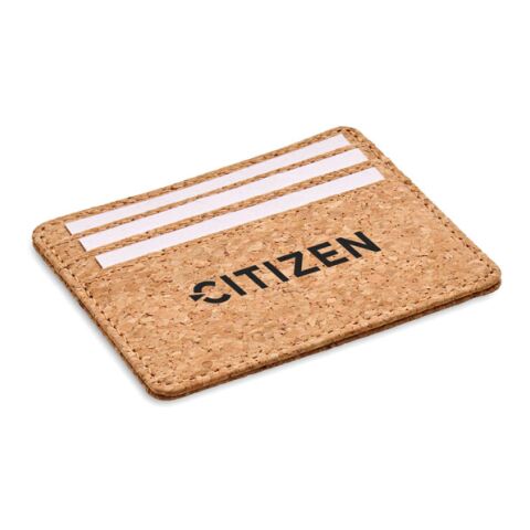 Cork cardholder with RFID beige | No Branding | not available | not available