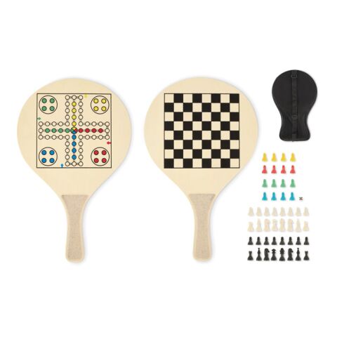 Beach racket set