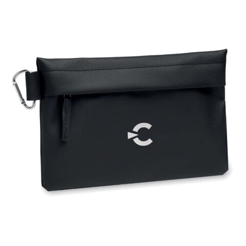 Organizer pouch in 600D RPET black | No Branding | not available | not available | not available