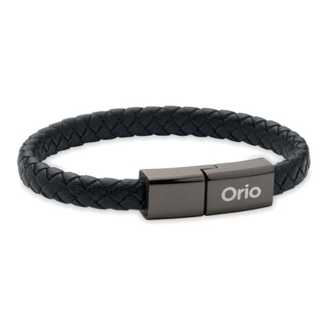 Braided bracelet cable type-C black | No Branding | not available | not available