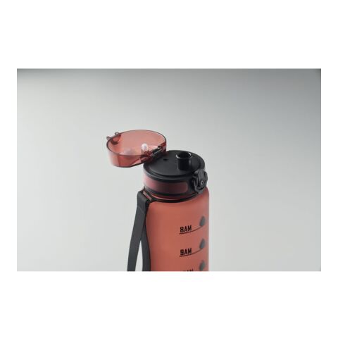 Sports water bottle RPET 1L Red | No Branding | not available | not available | not available