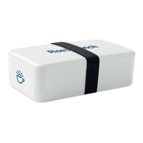 Lunch box in PP 750 ml white | No Branding | not available | not available | not available