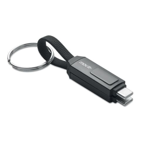 60W charging cable keyring black | No Branding | not available | not available
