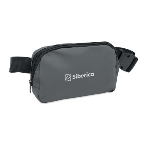 Waist bag in 210D polyester grey | No Branding | not available | not available