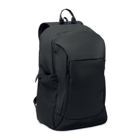 15&quot; soft PU laptop backpack black | No Branding | not available | not available