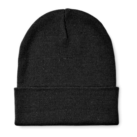Knitted beanie with cuff black | No Branding | not available | not available | not available