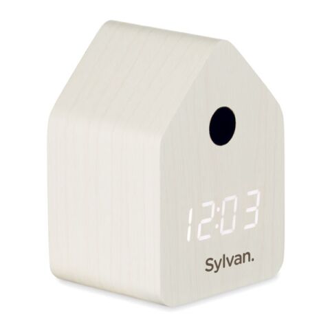 MDF cuckoo alarm clock white | No Branding | not available | not available | not available