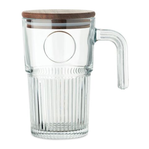 Glass mug 450ml transparent | No Branding | not available | not available
