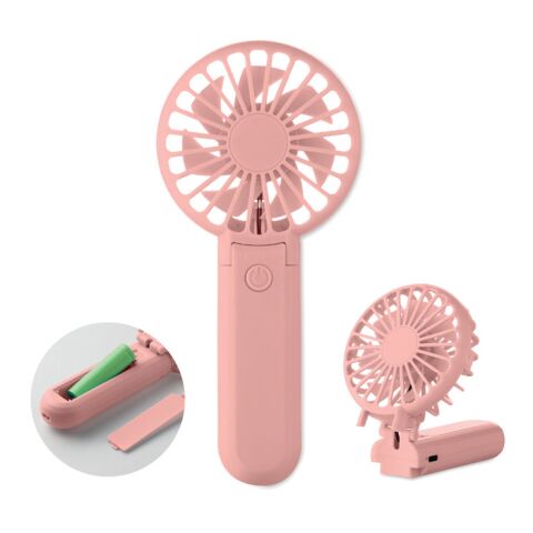 Portable foldable fan pink | No Branding | not available | not available | not available