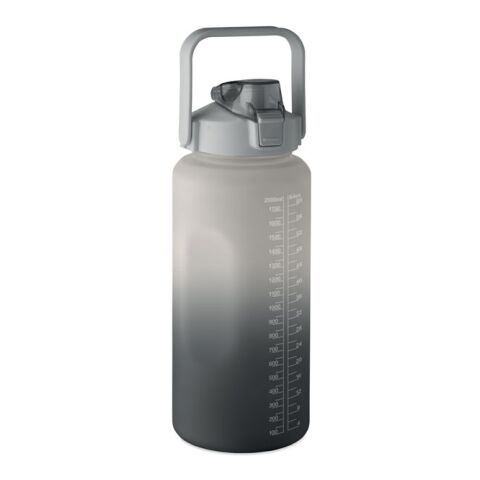RPET water bottle 2000ml black | No Branding | not available | not available | not available