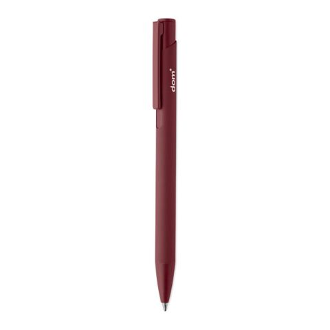 Recycled aluminium ball pen Burgundy | No Branding | not available | not available