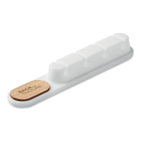 Silicone cable organiser white | No Branding | not available | not available | not available