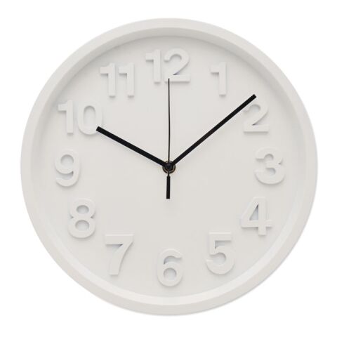 Wall clock in PP white | No Branding | not available | not available | not available
